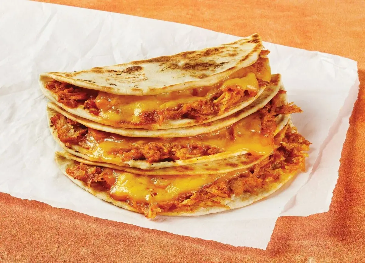 CrispUps Shredded Chicken & Cheese Quesadillas