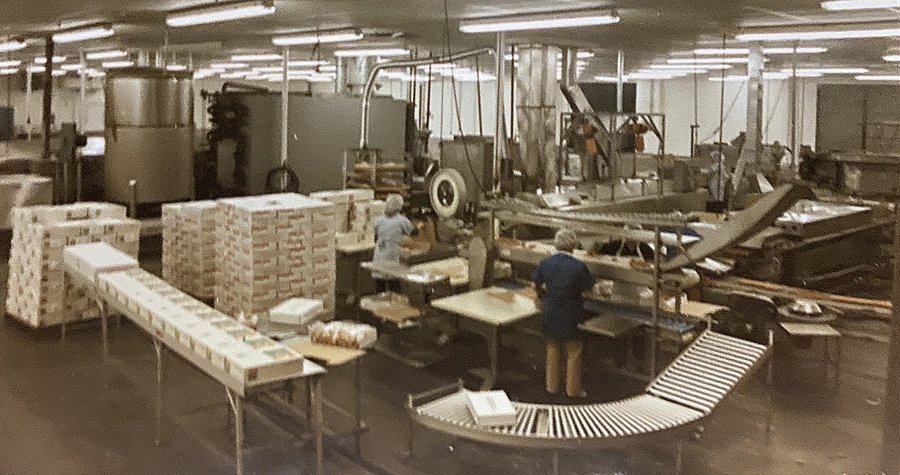 The Don Lee Farms plant in the 1980s and 1990s