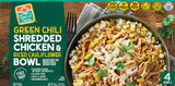 Green Chili Shredded Chicken & Cauliflower Rice Bowl