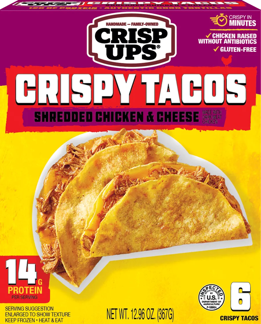 Shredded Chicken CrispUps®